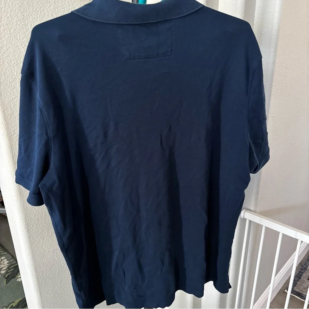 Banana Republic Men's Dark Blue Polo Shirt